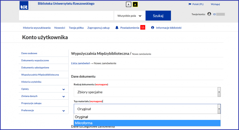 Wypożyczalnia Międzybiblioteczna - Proces Zamawiania Dokumentów ...